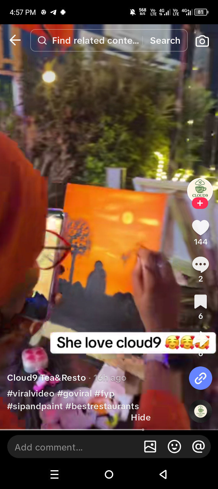 Acrylic paint